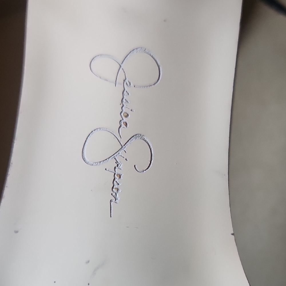 Jessica Simpson Black Cherry Pattern Heels - image 7